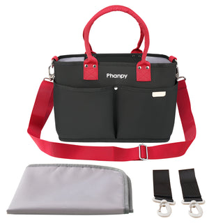 Diaper Bag Tote with Changing Pad
