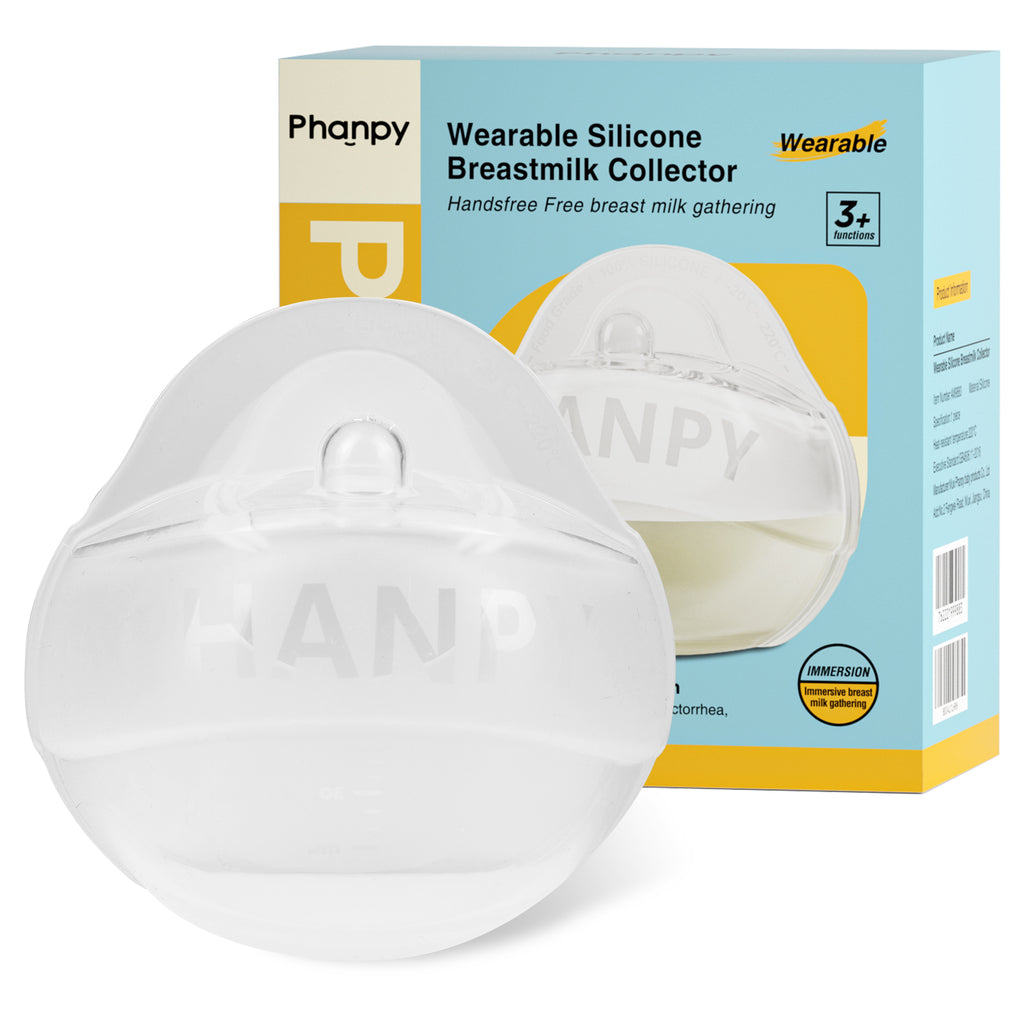 Wearable Milk Saver for Breastfeeding Manual Breastmilk Collector