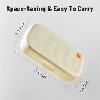 Traveling Bottle Brush Drainer Set