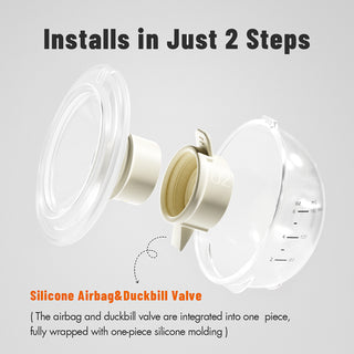 Airbag&Duckbill Valve for Phanpy S4 Cups, Original Replacement Accessory, 1 Piece Pack