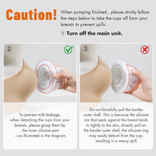 Milk Collector Cup S1 2pcs