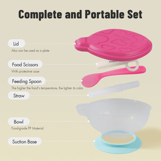 Portable Baby Feeding Bowl Set